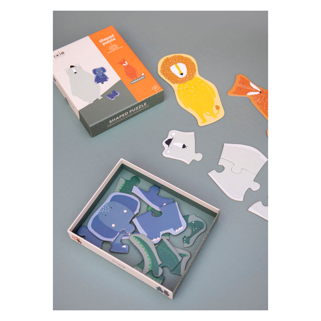 Trixie Shape Puzzle Animals