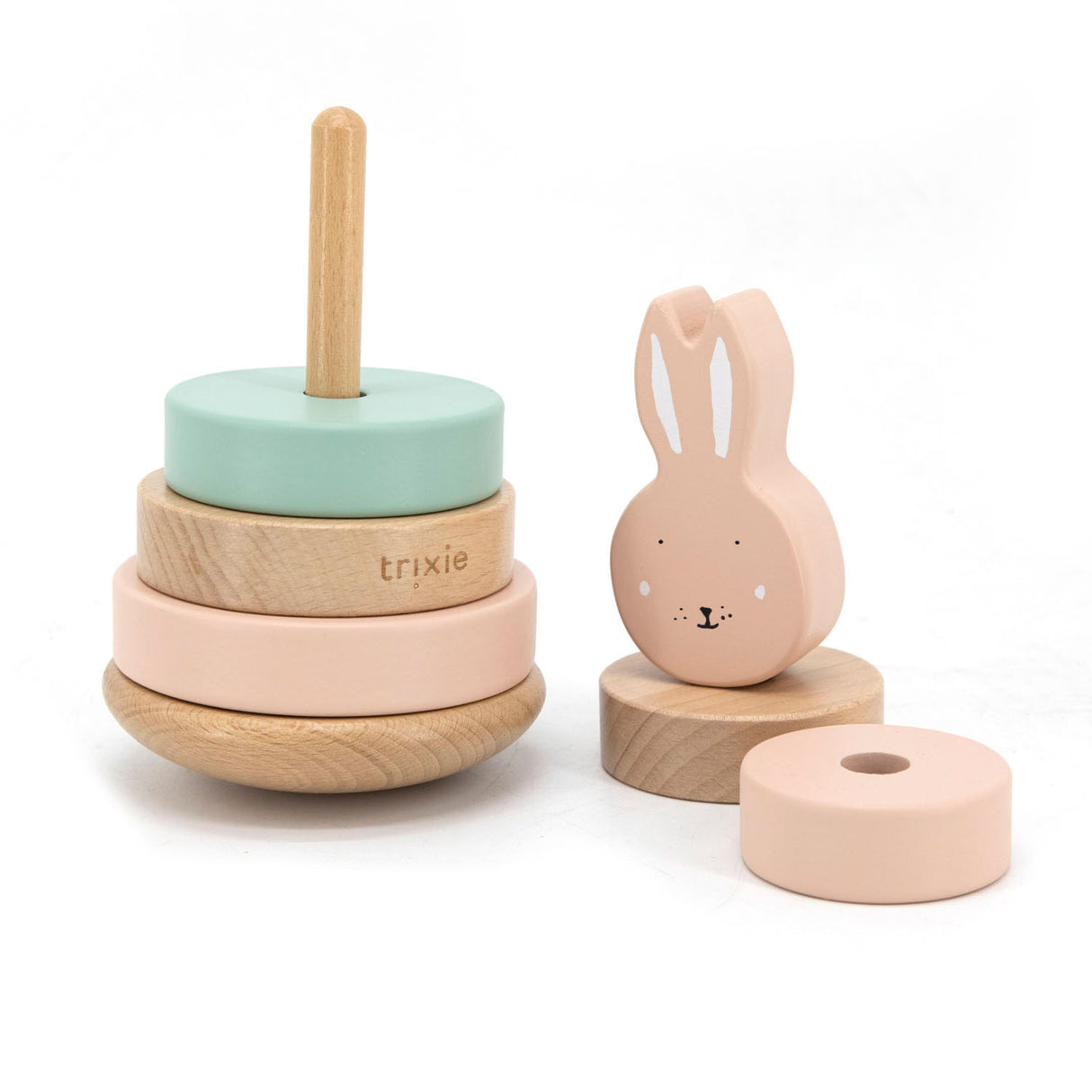 Trixie Wooden Stacking Tower Mme Rabbit