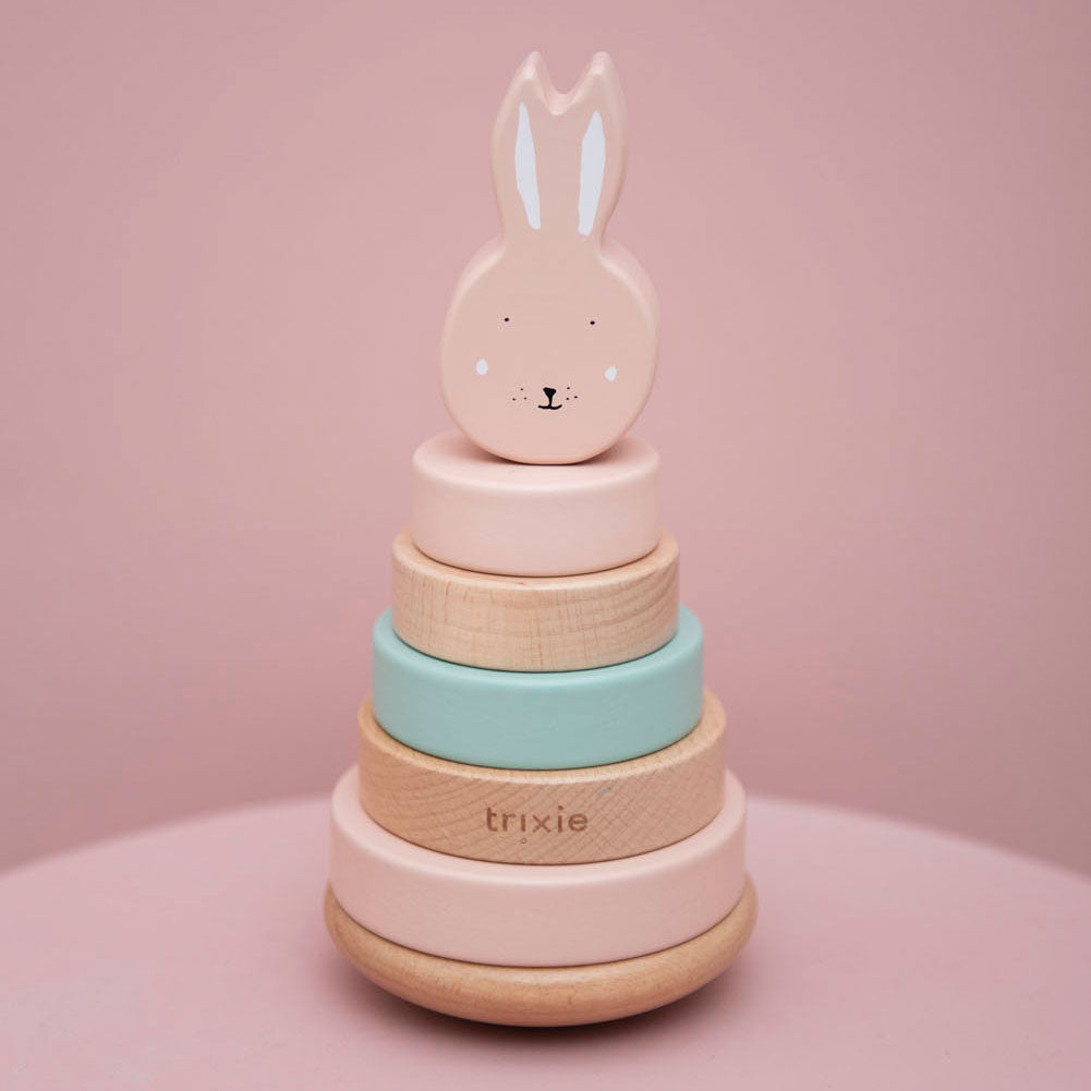 Trixie Wooden Stacking Tower Mme Rabbit