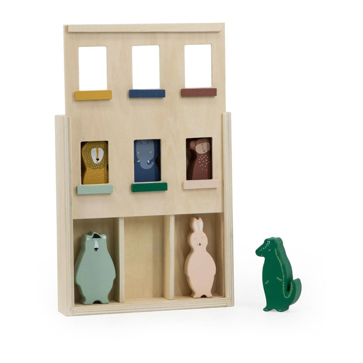 Trixie Wooden Animal Apartment with Animals