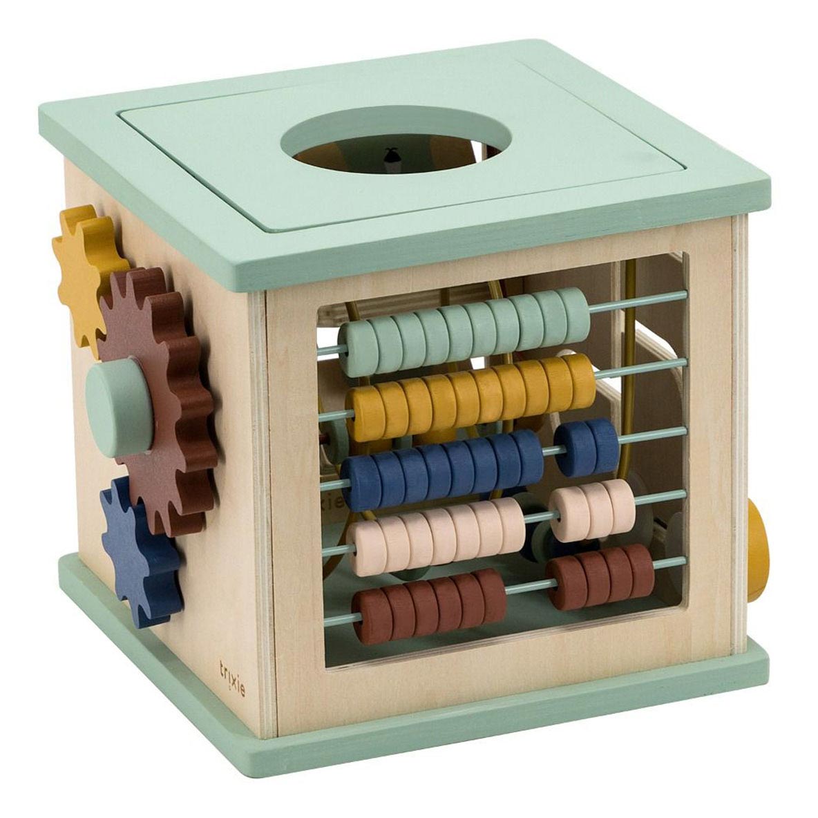 Trixie Wooden 5in1 Activity Cube Animals