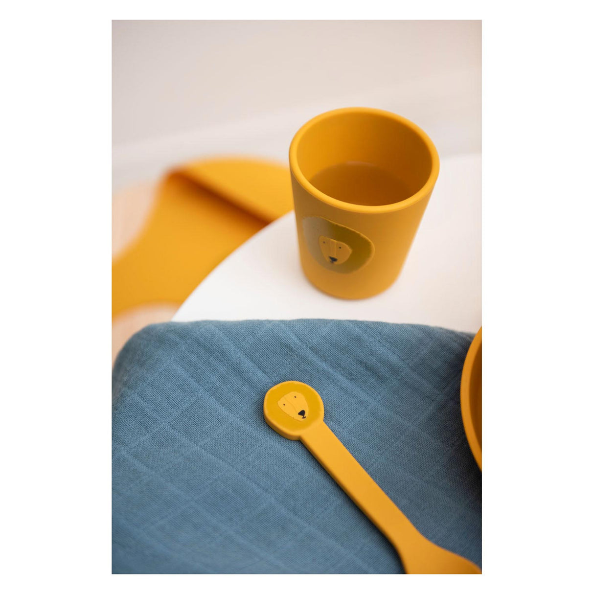 Trixie silikónová lyžička Mr. Lion, 2ks.