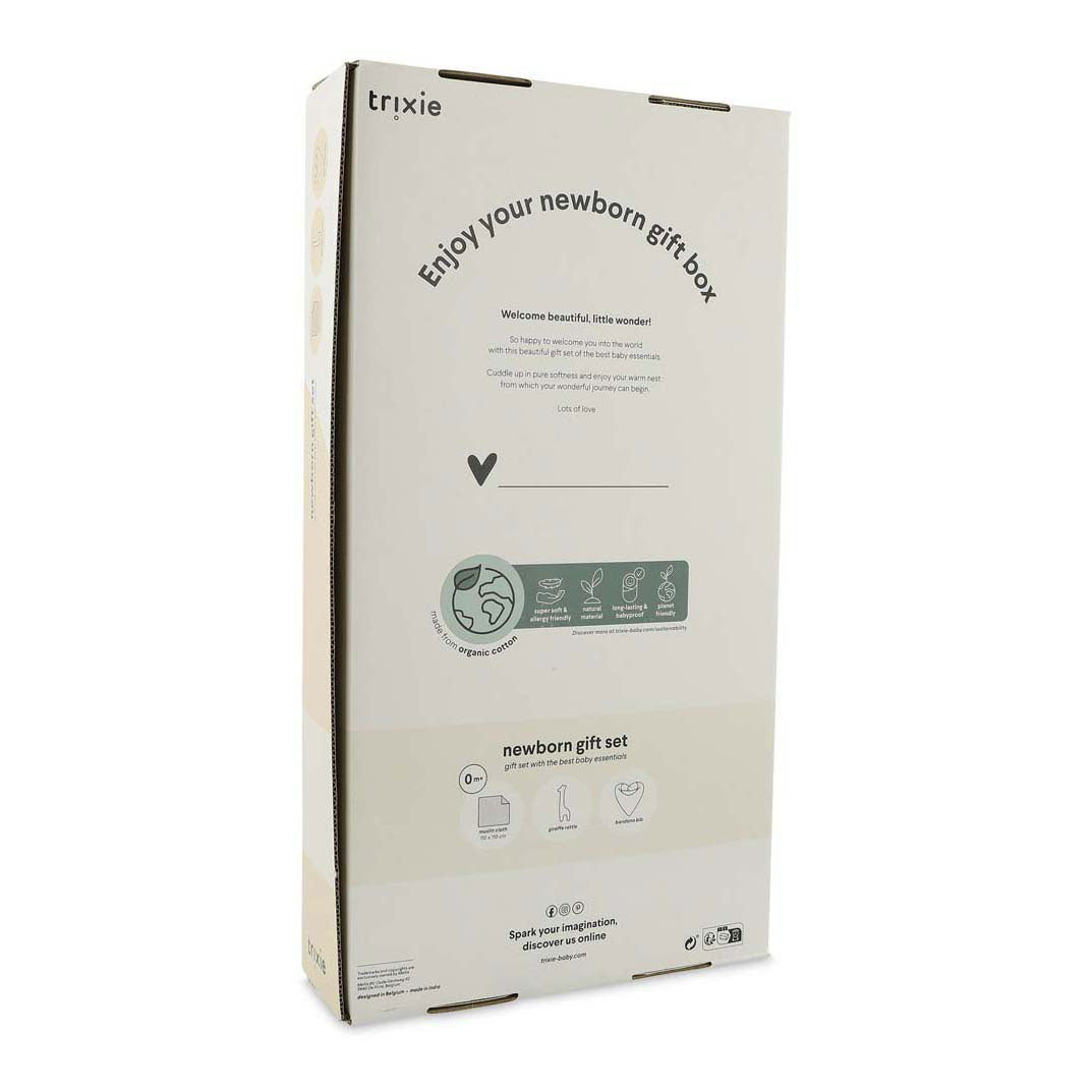 Trixie caja regalo recién nacido m - leopardo de la suerte
