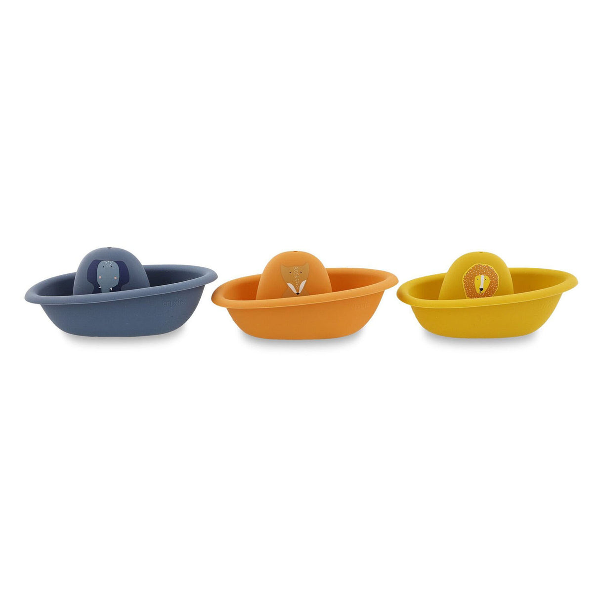 Trixie bath toys stackable bath boats, 3 pcs.