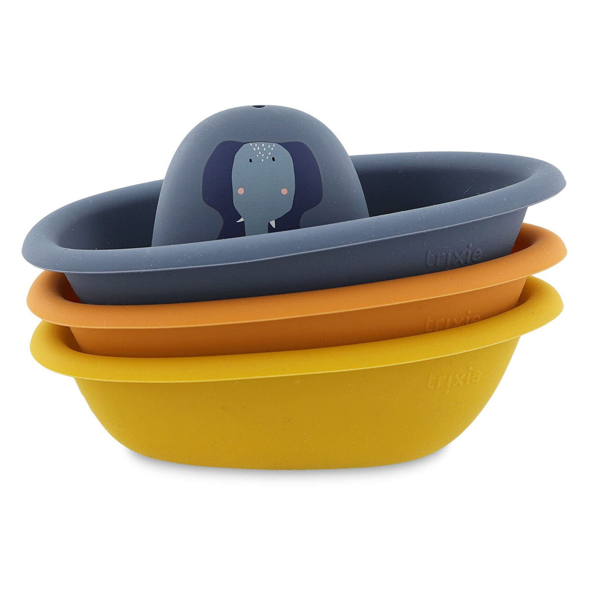 Trixie bath toys stackable bath boats, 3 pcs.