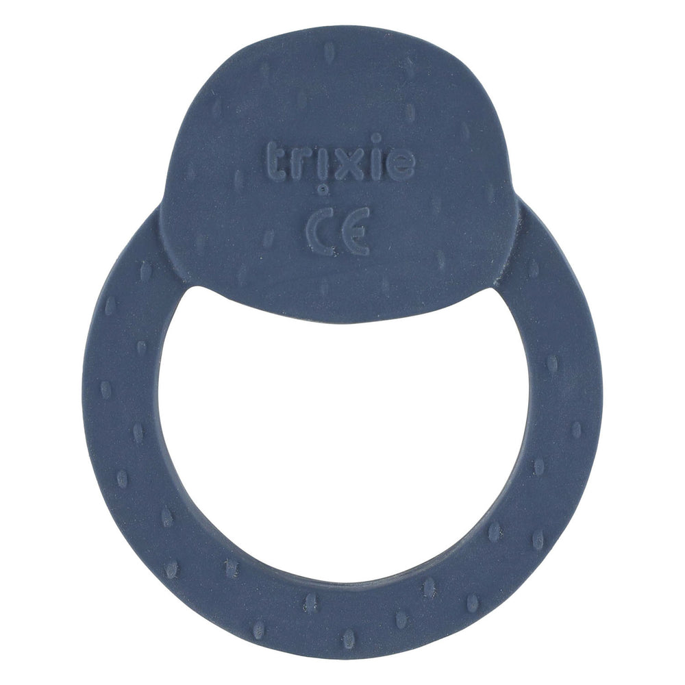 Trixie natural rubber round teething ring - Mr. Penguin