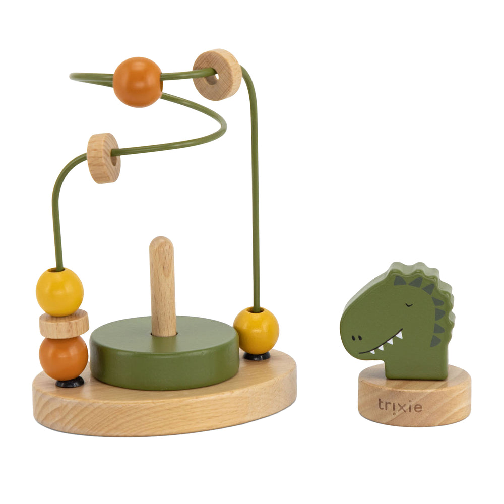 Trixie wooden motor skills spiral - Mr. Dino