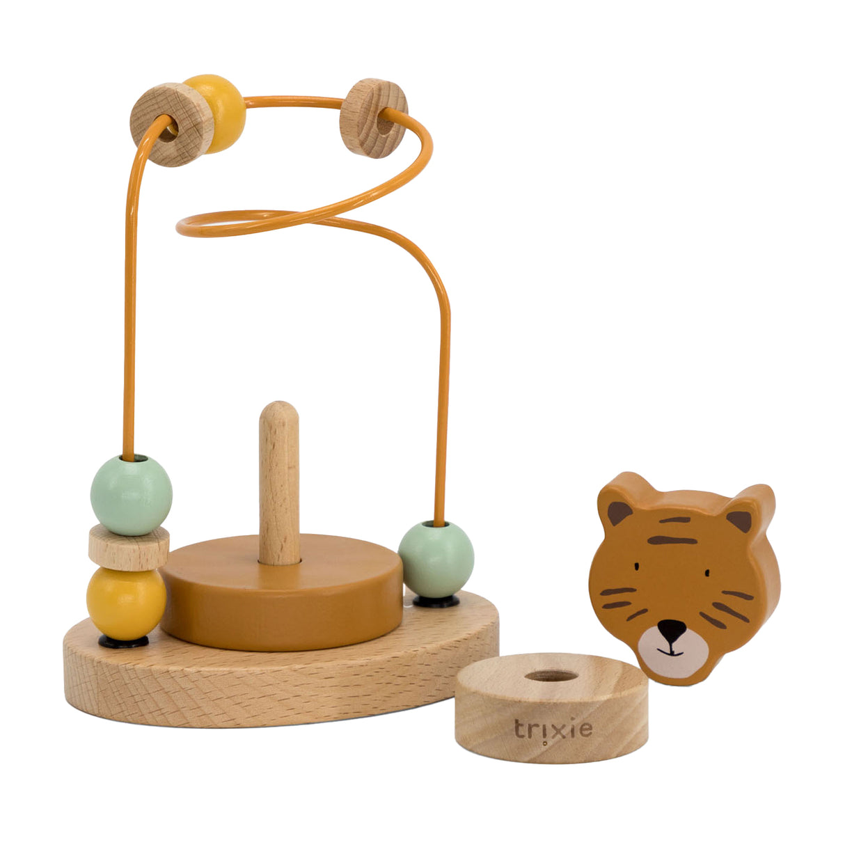 Trixie wooden motor skills spiral - Mr. Tiger