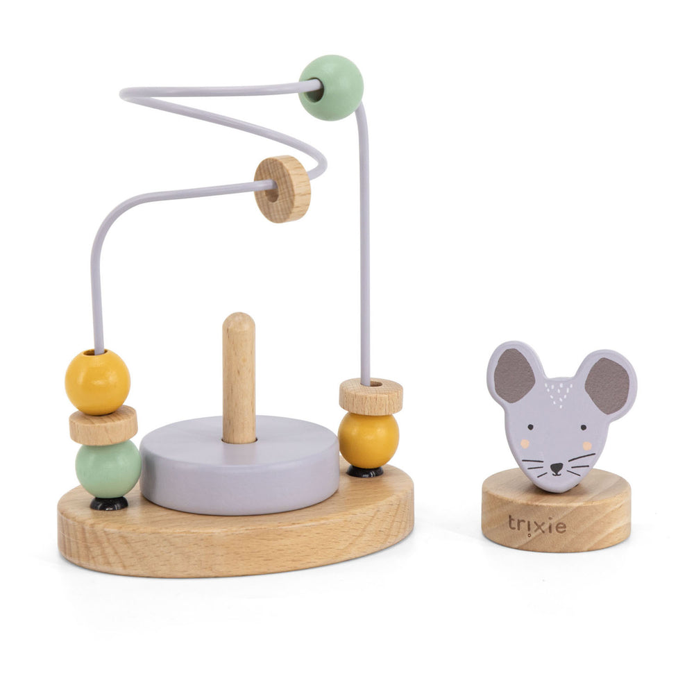 Trixie wooden motor skills spiral - Mrs. Mouse