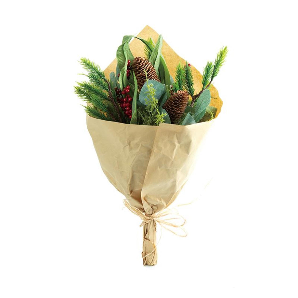 House of nature boeket kunstbloemen 46cm kerst
