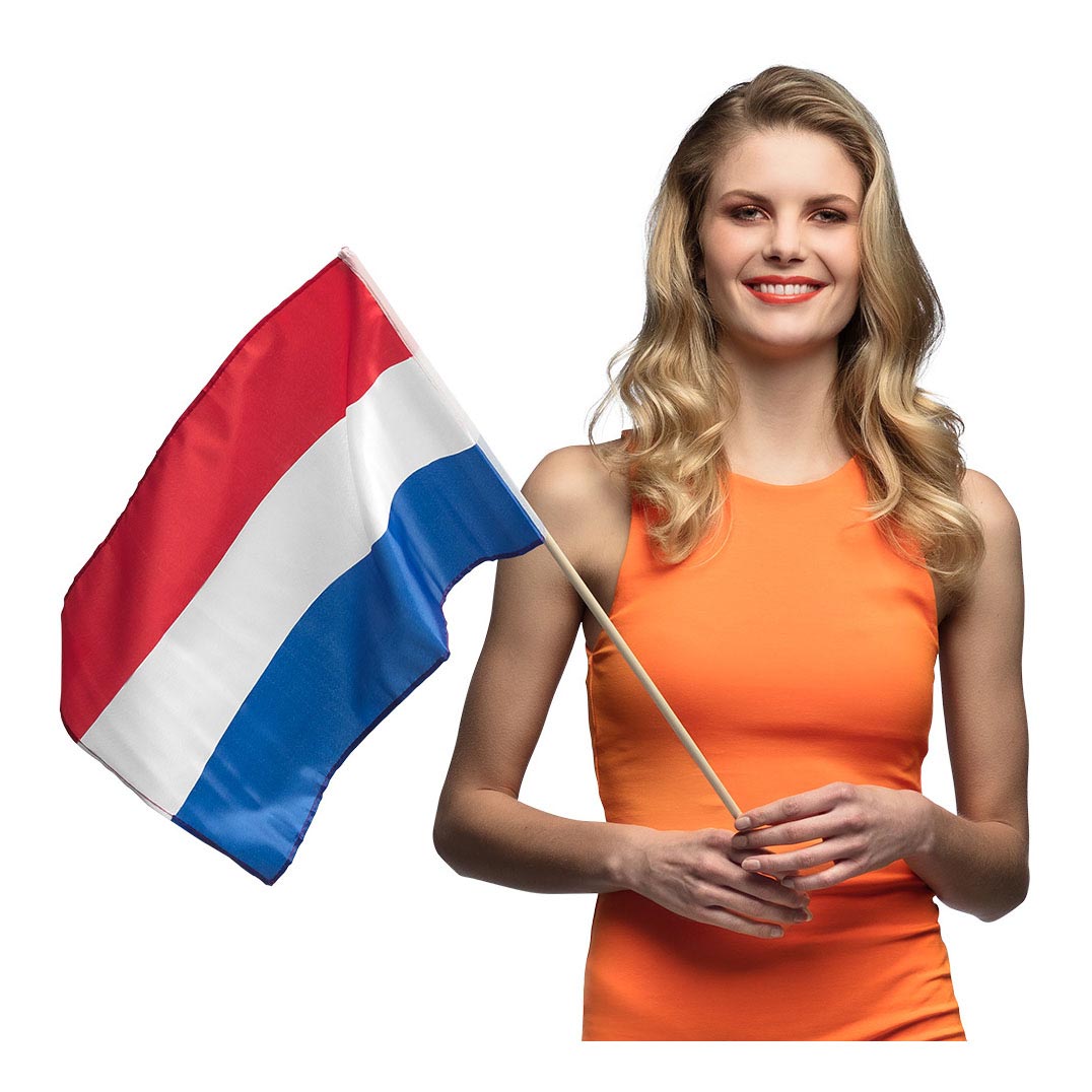 Boland waving flag Netherlands