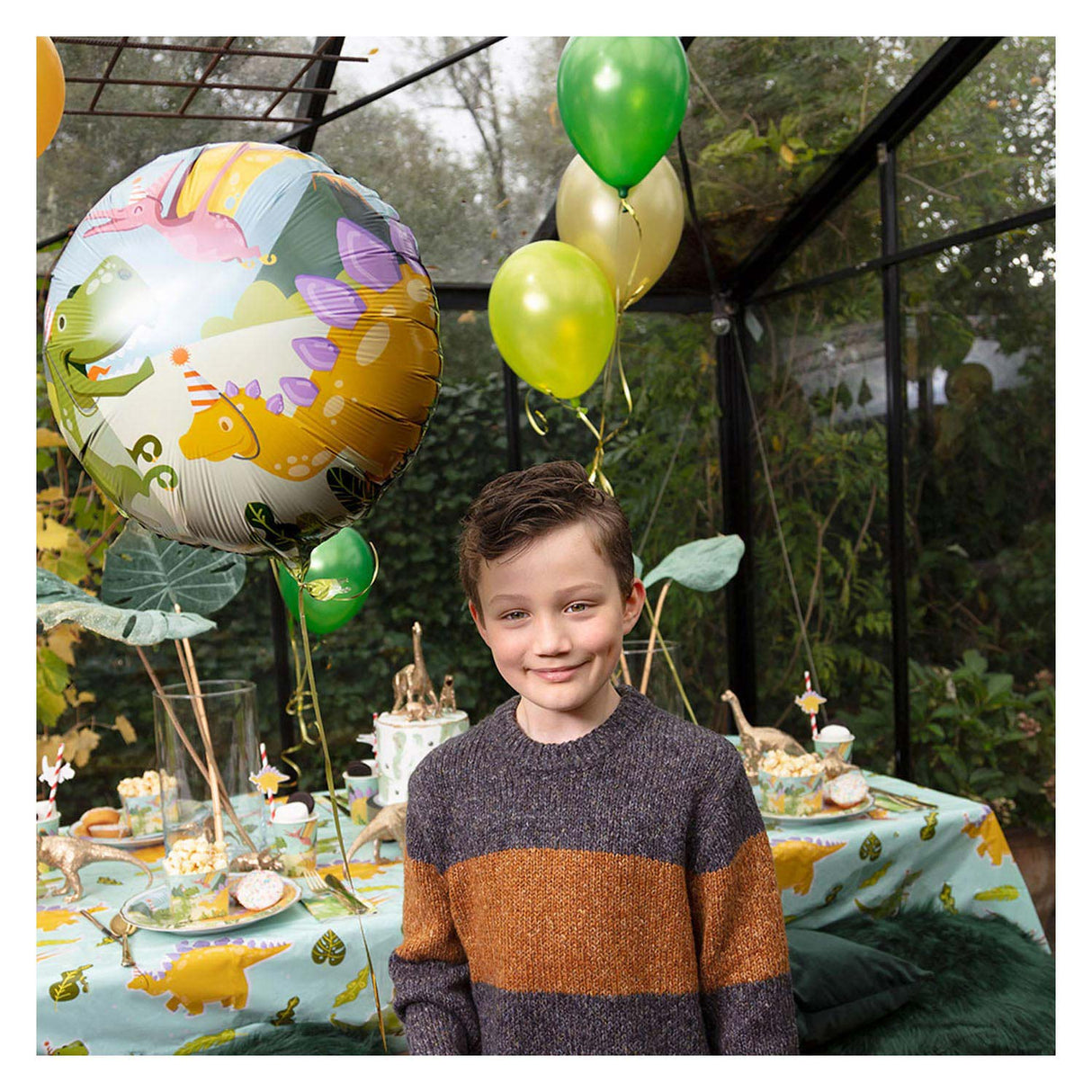 Хартиени чинии Dino Party, 10 бр.