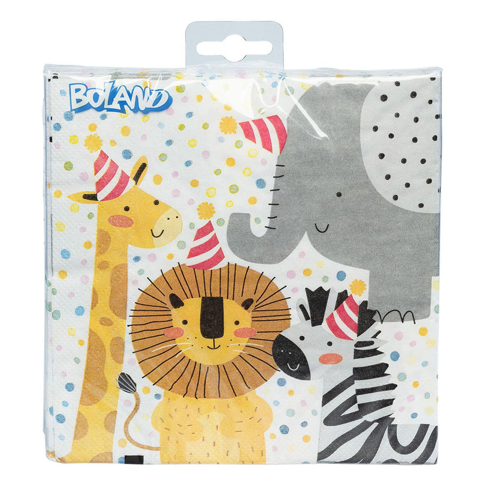 Safari Napkins, 20 pcs.