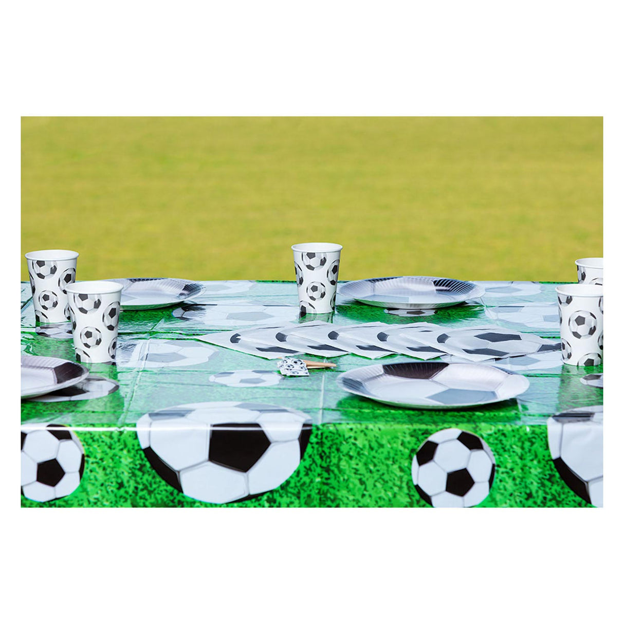 Paper Plates Football, 10 pcs.