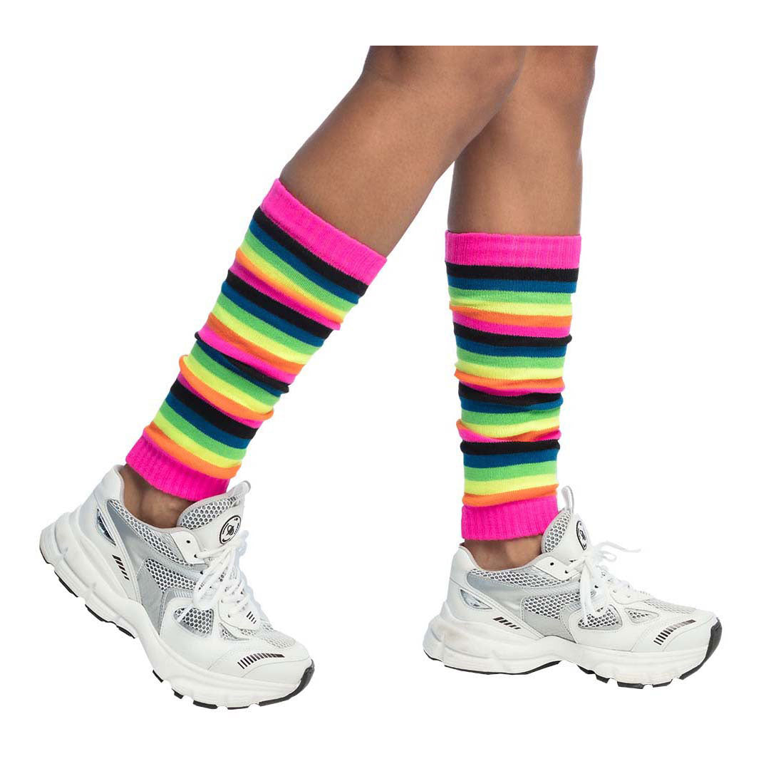 Boland leggvarmere regnbue