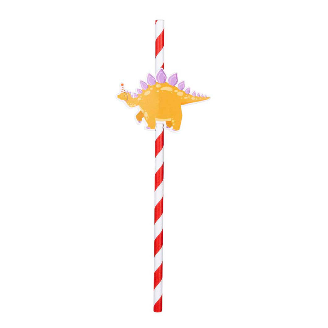 Boland paper straws dino, 6 pcs.