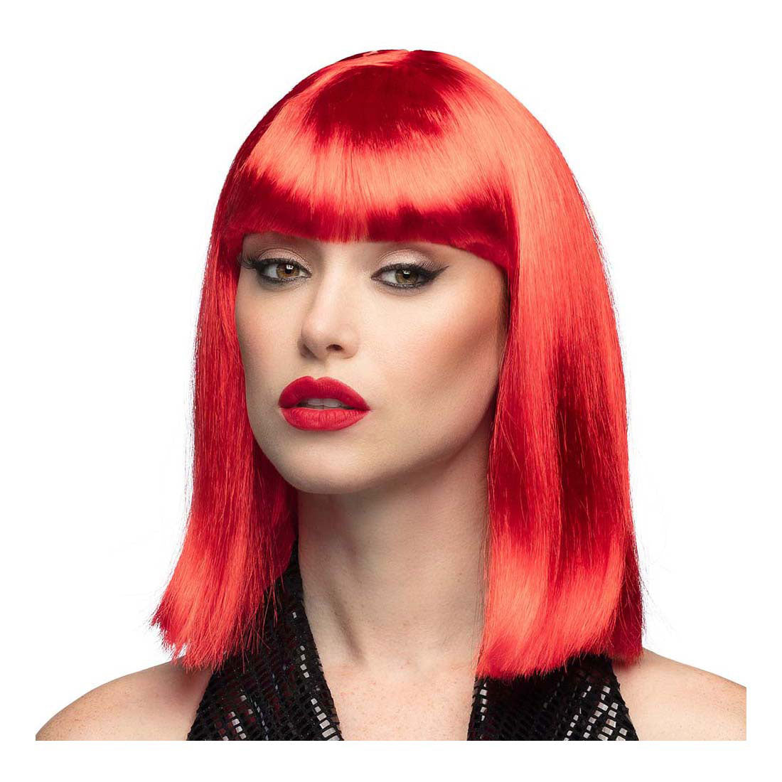 Boland wig dance neon red