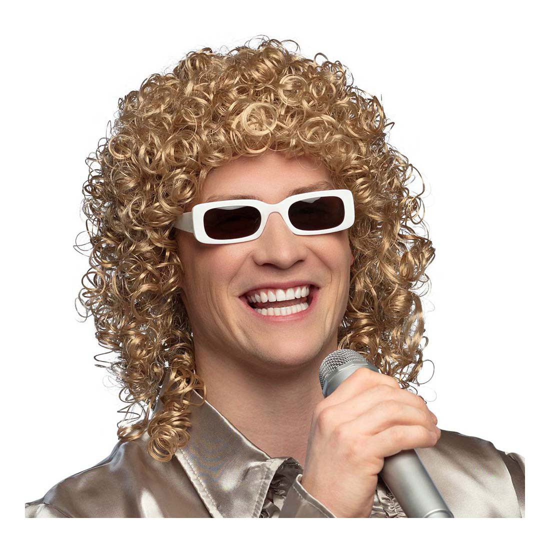 Boland paryk med briller