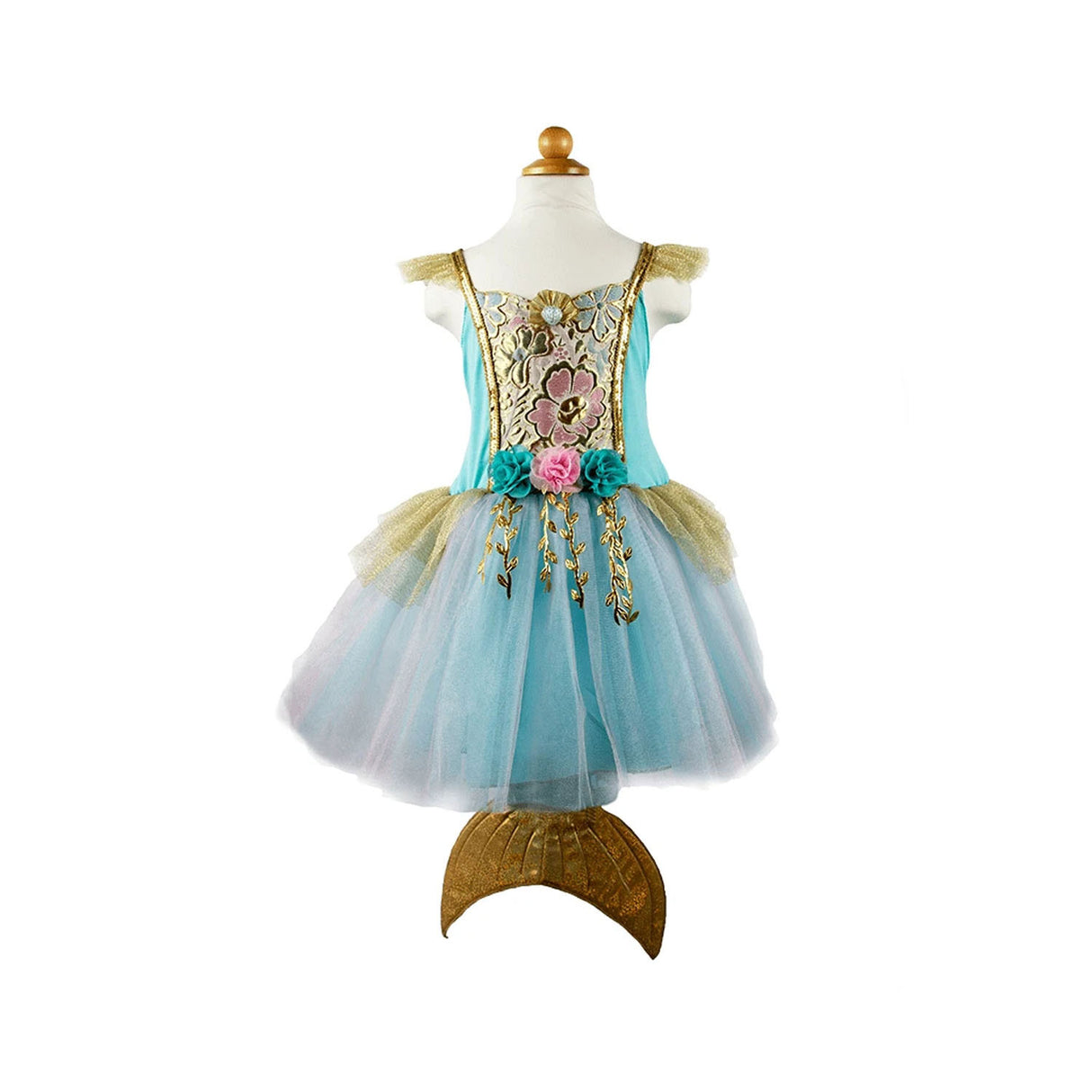 Great pretenders mermaid costume dress with tail, 5-6 years