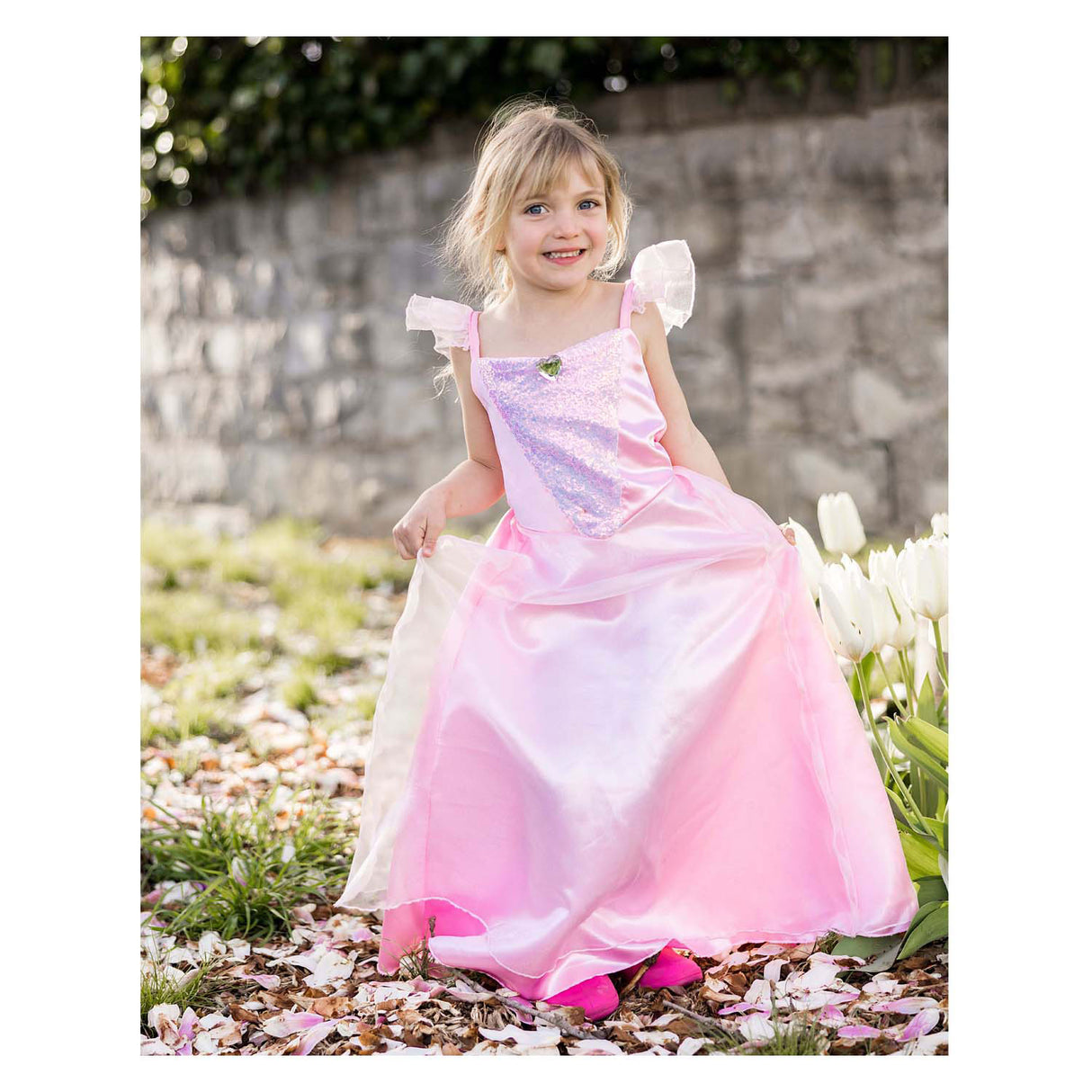 Great pretenders verkleedjurk prinses roze - 3-4 jaar