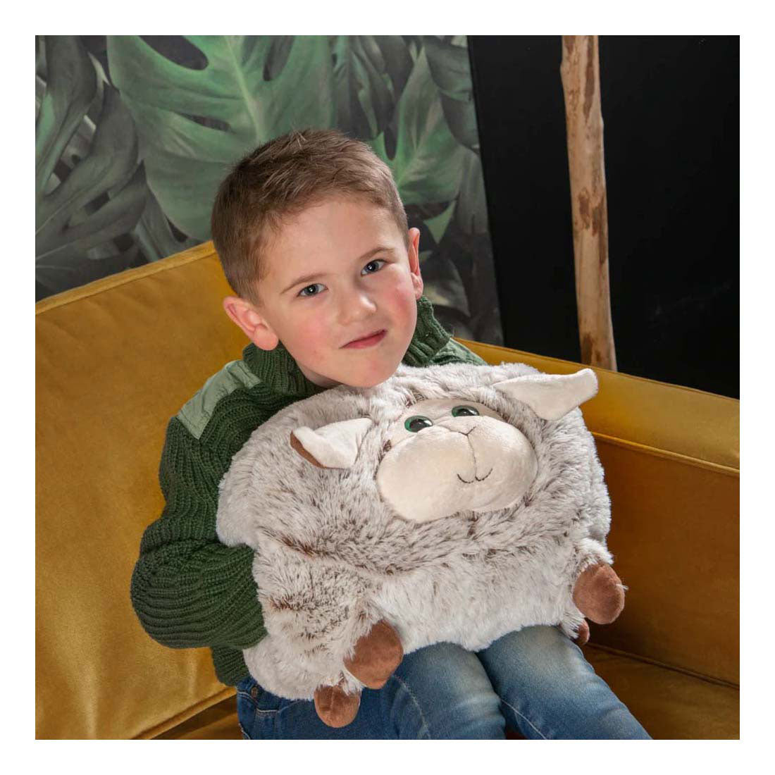 Noxxiez handwarmer cuddly cushion sheep