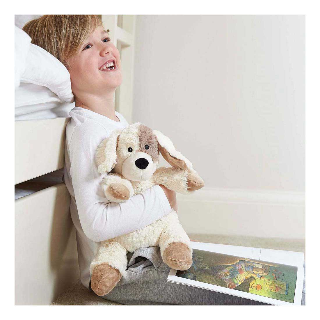 Warmies puppy heat cuddly toy