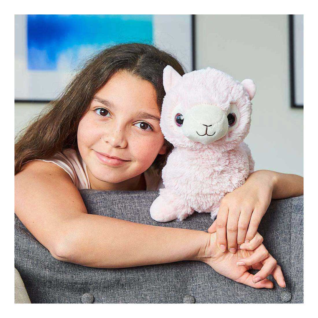 Warmies alpaca heat cuddly toy