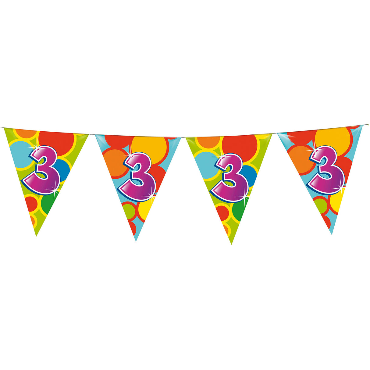 Ligne de drapeau Haza Witbaard 3 ans, 10mtr.