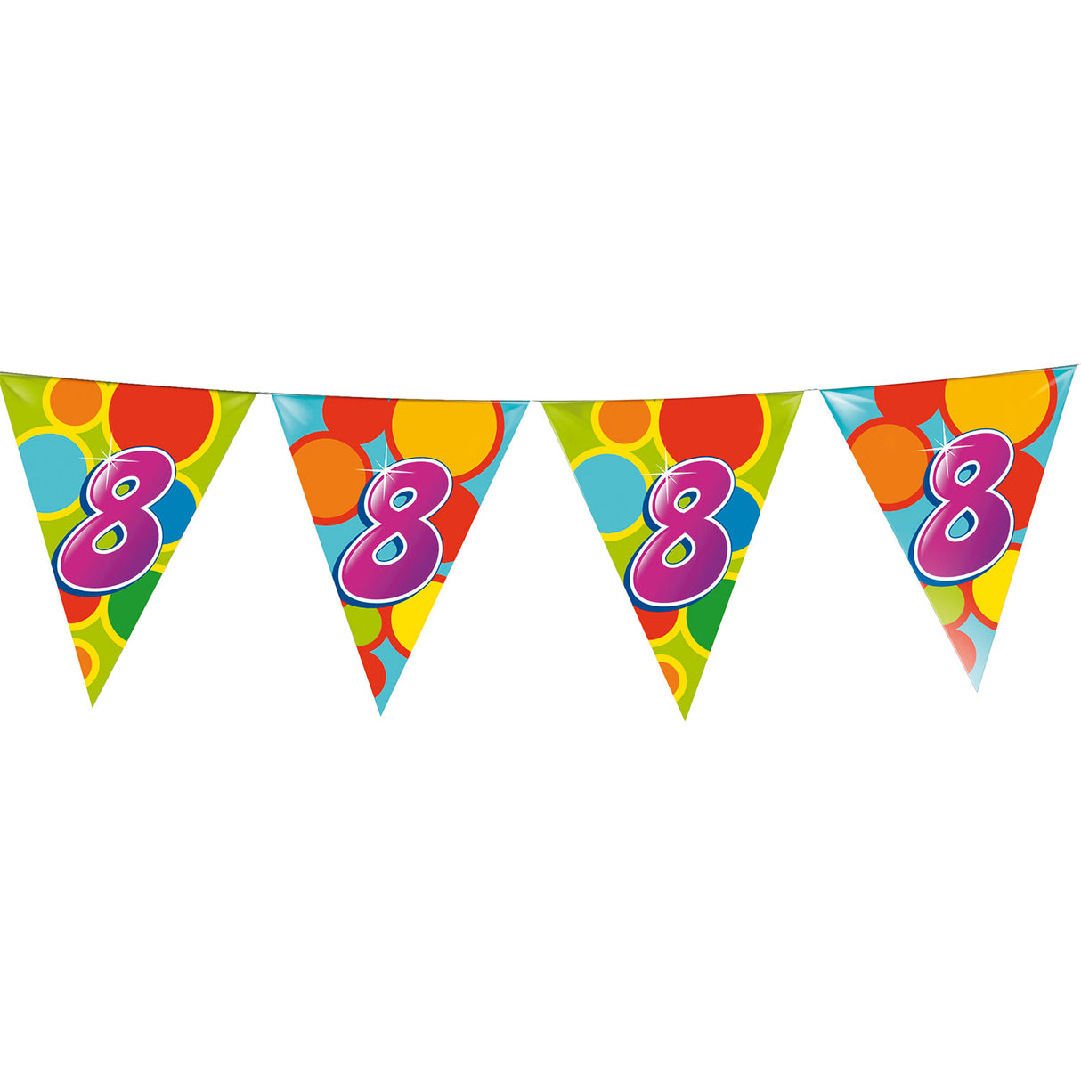 Haza Witbaard Flag -Linie 8 Jahre, 10mtr.