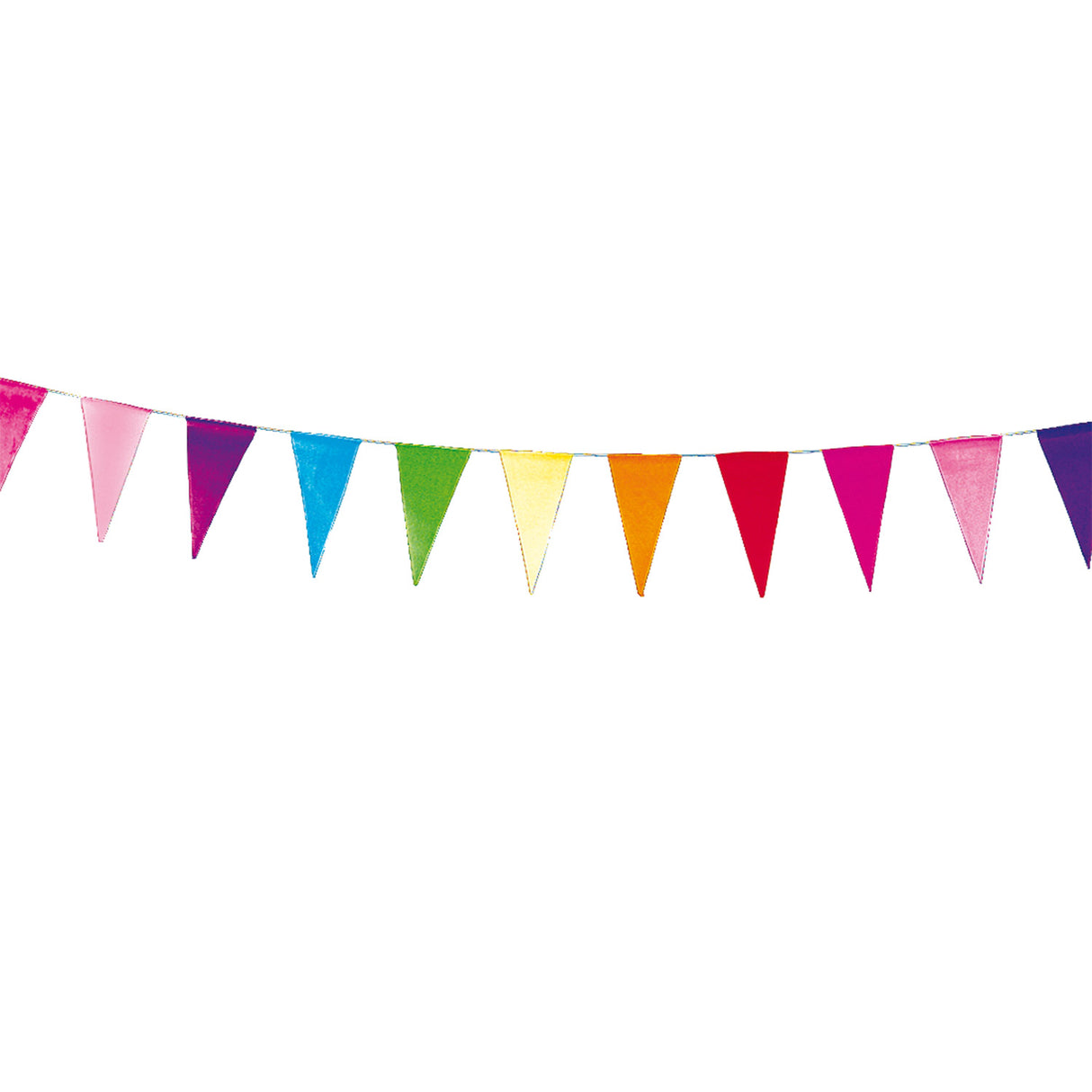 Haza whitebeard bunting pennant, 10mtr.