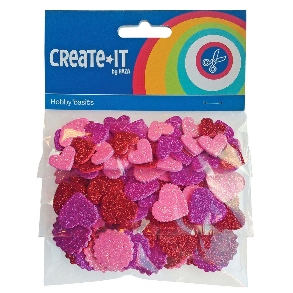 Vaahtotarrat Hearts and Rounds, 132 kpl.