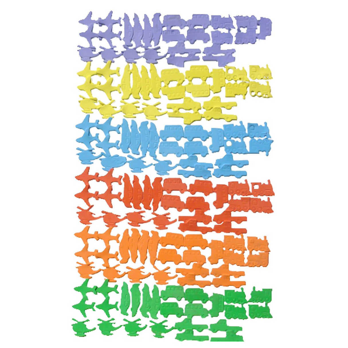 Haza Witbaard Foamstickers Fahrzeuge, 72.