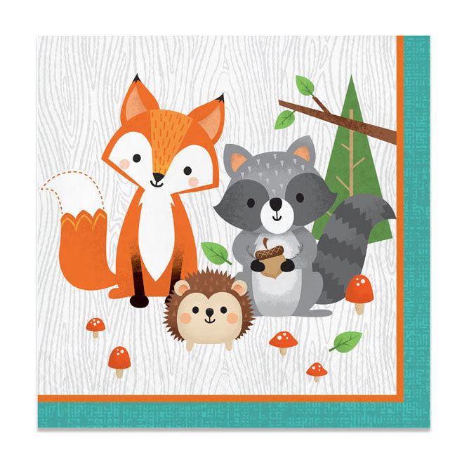 Haza Whitebeard Wild Ones Napkins, 16 ct.