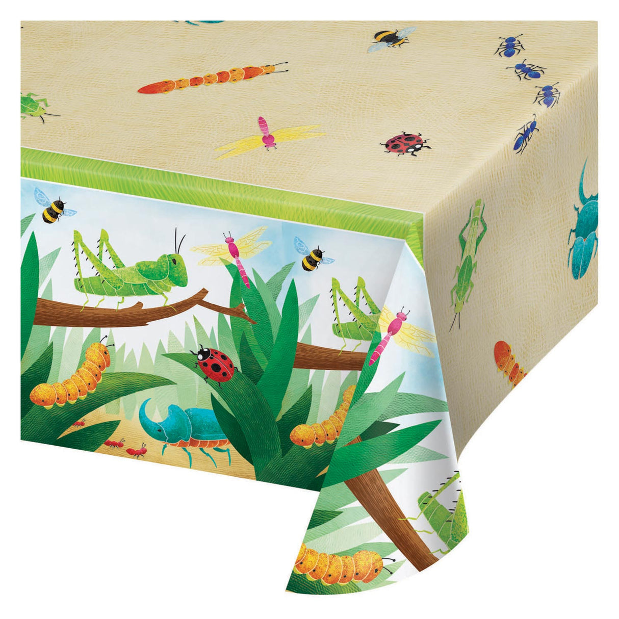 Haza whitebeard insect tablecloth