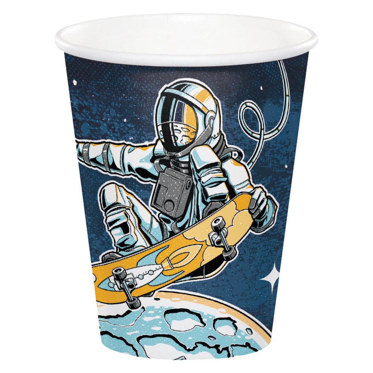 Haza whitebeard astronaut mugs, 8 pcs.