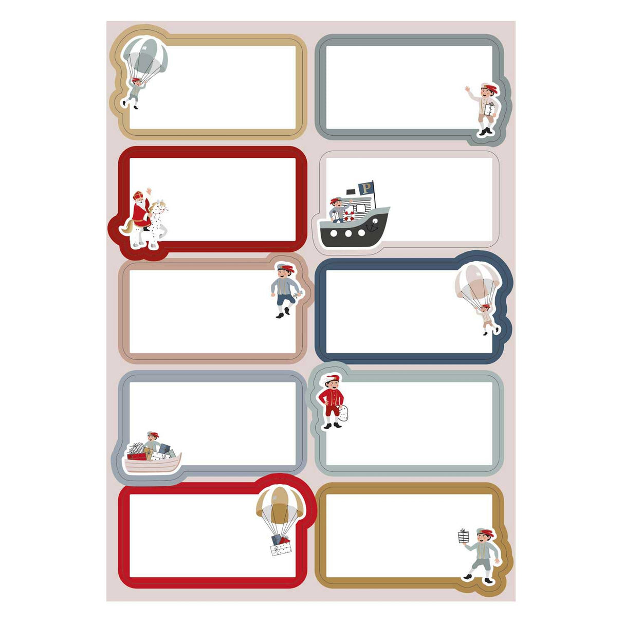 Haza whitebeard gift labels saint co.