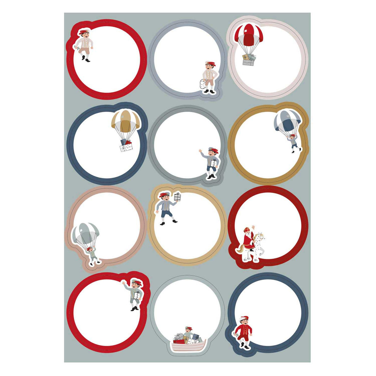 Haza whitebeard gift labels saint co.