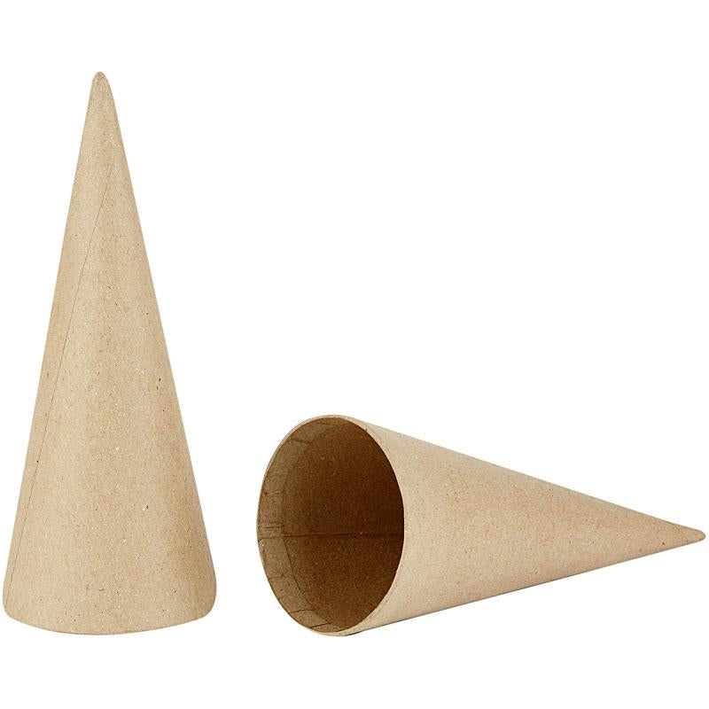 Creativ company cones, h: 20 cm, d 8 cm, 5 pieces 1 box