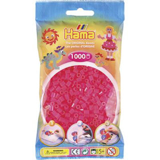 Hama String Beads - Fuchsia (032), 1000.