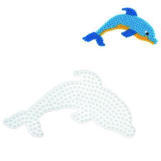 Hama ironing bead board - dolphin