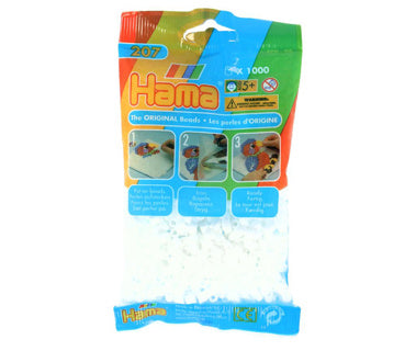 Cuentas de planchado Hama blancas 1000 piezas