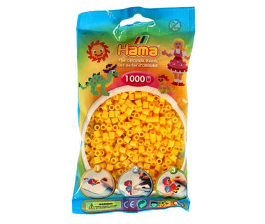 Hama String Beads - Geel (03), 1000.