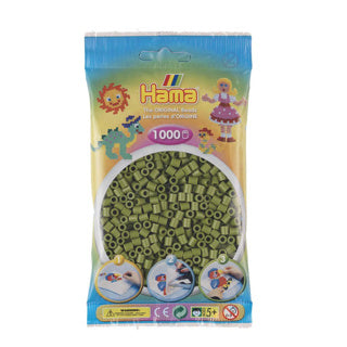 Hama ironing beads 1000 pieces olive green
