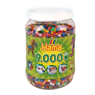 Hama iron on beads ton with 9000 pieces primary | 2 pcs