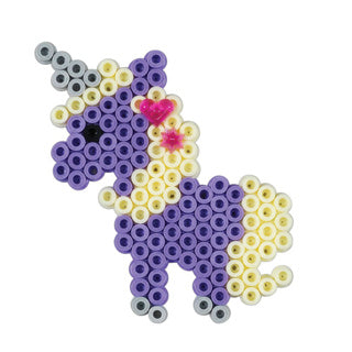 Hama ironing beads 2400 pieces jewelry set purple