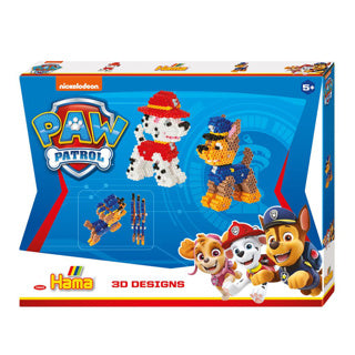 Zestaw koralików do prasowania Hama - PAW Patrol 3d, 4000st.