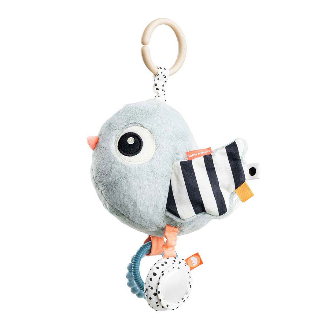 Fatto da attività di cervo giocattoli sensoriali birdee blu