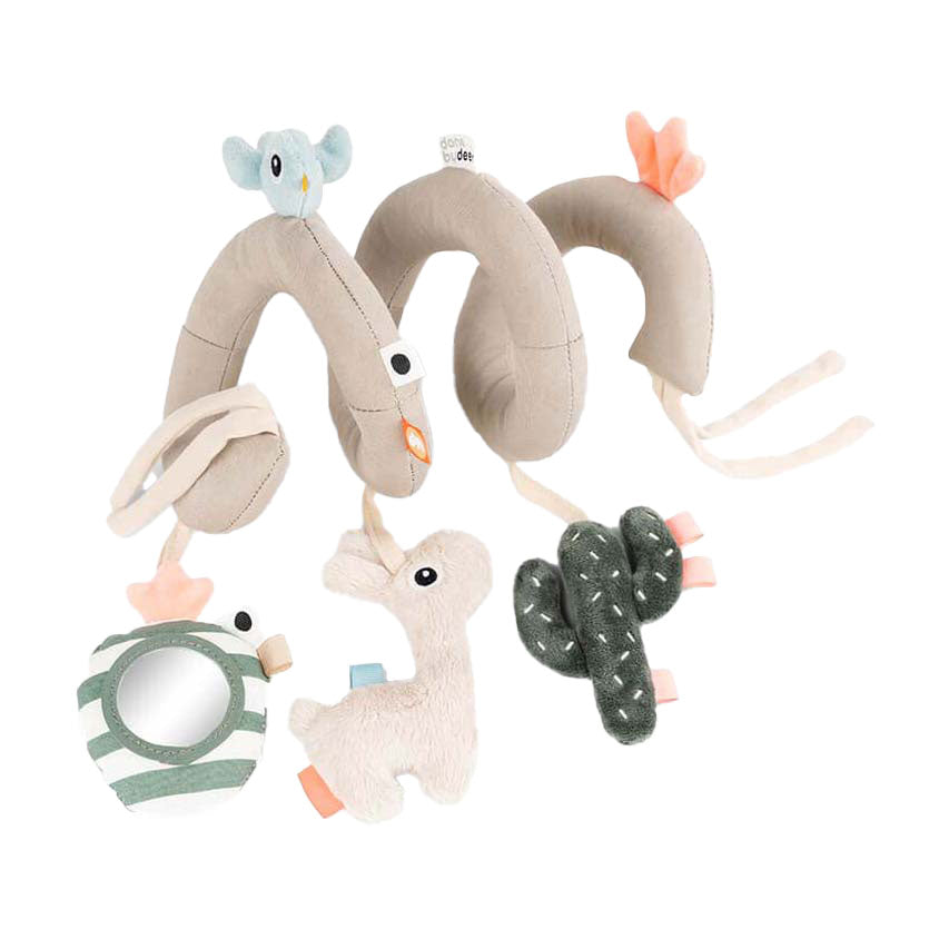 Durch Hirschaktivitäten spiralisch lalee beige