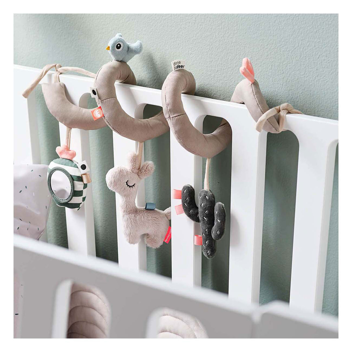 Durch Hirschaktivitäten spiralisch lalee beige