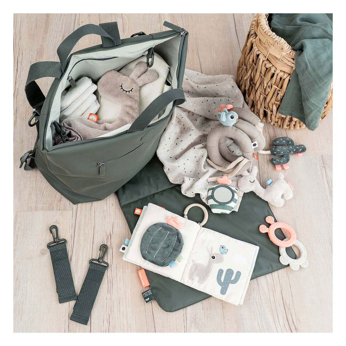 Durch Hirschaktivitäten spiralisch lalee beige